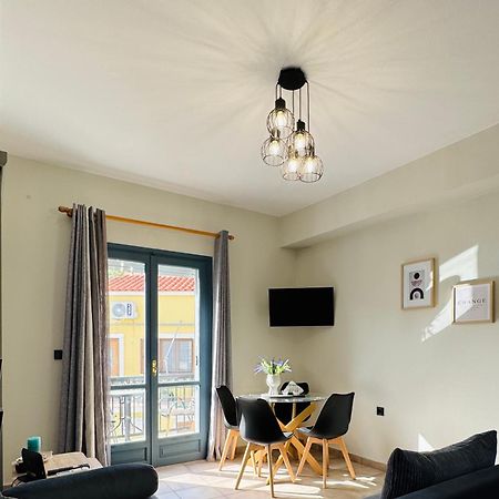 Melinda'S Cozy Apartments Plomari Bagian luar foto